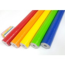(5개묶음)무지개폼 850mm/최소구매5개, 주황색, 850mm
