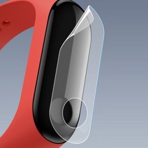 샤오미 미밴드3 보호필름, 투명TPU필름, 3개입