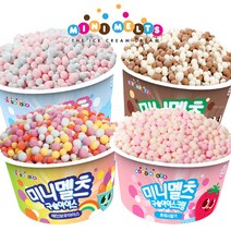 미니멜츠 후레쉬딸기8+캔디8 아이스크림, 16개, 50g