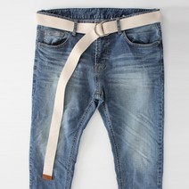 세컨에디션 컬러풀 롱기장 웨빙벨트