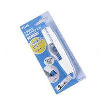 PLUS 수정테이프 WH-605 WH-605R 5mmx6m, 1개