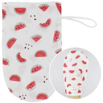 해피코튼 국산 인견 때수건 아기 때밀이 목욕 때타올, 달콤수박, 1개입, 1개