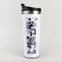 [디어타임] 주문제작 포토부스 스텐텀블러, 흑백사진