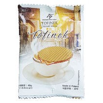 토피넥 카라멜웨이퍼 40g, 13D0_토피넥 카라멜웨이퍼 40g, 1개