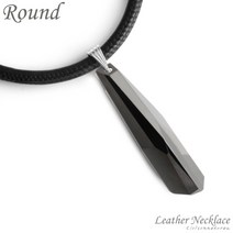 클루아조네코리아 가죽목걸이 스와로브스키 팬던트 천연가죽 Round 860LNM 목걸이