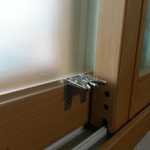 가자데코 창문 잠금장치(창살없는 방범창) 8개세트, 8개