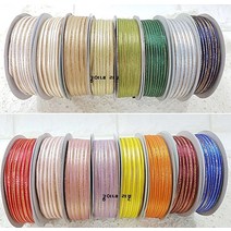 도매리본-40야드)3mm 양금사리본1롤/한복방향제재료, 크림 40야드 1롤