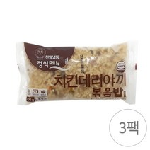 푸드드림 천일 치킨데리야끼볶음밥300gx3봉, 300g, 3팩