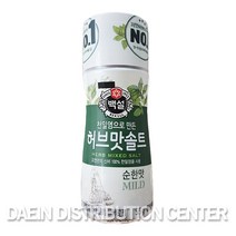 백설 허브맛 솔트 순한맛, 50g, 3개