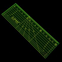 행복한다이세상 홈패션 부자재 총모음전 미싱 재봉틀 퀼트 각종부자재, 164. 형광 시접자 5 x 15cm