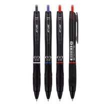 자바 제트라인 유성 볼펜 0.7mm, 블랙, 1개