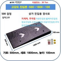 카업 차량진입판 800-450-140 (14Cm)점포진입판 상가진입판 휠체어