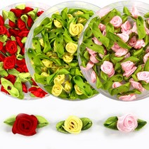 [동화오피스] 장미꽃 15mm (30개내외) / 장식꽃 꾸미기꽃, 분홍