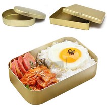 우야몰 국산 추억의 양은도시락 밴또 도시락 나들이 옛날 양철, 1개, 양은도시락03.사각4호