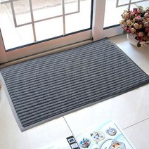 엘홈 다용도 현관발판 발매트_중형 현관매트 바닥매트, 그레이_중형, 1개