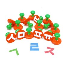라인 스탬프 한글 17종 세트 / 키즈맘아트 유아 어린이 물감 미술 놀이 모양 도장 찍기 스펀지 EVA 에바 스탬프세트 드로잉카페 키즈카페 촉감 오감 발달 집콕 엄마표미술 홈스쿨