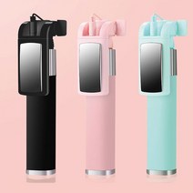 에코럭키 미러 유선 셀카봉, 미러 유선 셀카봉(민트)