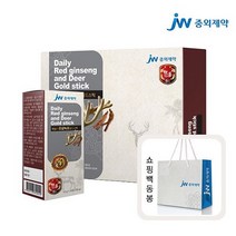 중외제약 짜먹는 데일리 홍삼녹용 골드스틱 10ml*30포, 1box