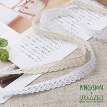 2마) 면 토션레이스 - 1, 내추럴