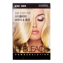 세화 하이블리치 파우더로션 탈색약 탈색제, 10g, 1개