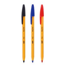 BIG 빅 오렌지 파인 볼펜 0.7mm 10입(1타), 청색