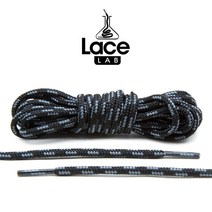 레이스랩 BLACK/GREY 부츠 신발끈 [LLB03]