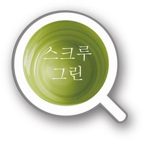 [오마이프린트] 선물용 나만의 머그컵, 스크류그린, 1개