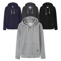 남녀공용 기모후드무지집업 ~4XL