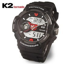 [K2 tornado] 학생용 군인용 전자시계 K2-021-RED