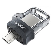 USB 듀얼 3.0 OTG 저장장치 슬라이드형 휴대폰파일백업 데이터관리프로그램 32GB