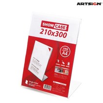 [ACI_5195937] ( 아트사인) 쇼케이스 A4 210X 300 (단면 세로) 업소용아크릴케이스 아크릴케이스 문구아크릴판 아크릴판 문구쇼케이스