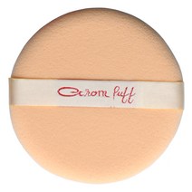 라텍스 파우더 케론 퍼프 메이크업 캐론분첩 10cm, 1개