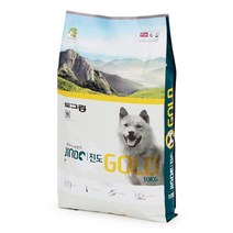 도그랑 진도 골드 중형견 대형견사료10kg, 양