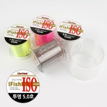무한비투 ISO 500M 낚시줄 모노라인 민물 바다 나일론 원줄, IFISH ISO 투명 5.0호