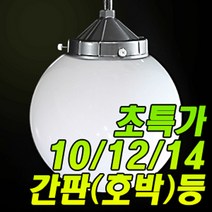 조명일번지 간판등 호박등 PC글러브 투명 10인치 문주등 현관등 가로등, 투명(직부) - 30W 삼파장램프 주광색(흰빛)