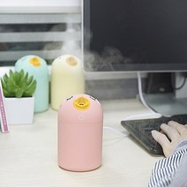 네츄럴데이 USB 병아리 미니가습기 소형가습기 휴대용가습기, 핑크