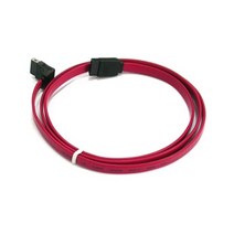 넷메이트 SATA 150 케이블/79166/플랫 (ㄱ자형 커넥터) Flat 1M, 1개