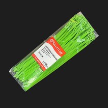 자이안트록 케이블타이 놀이타이 1봉 100개 녹색
