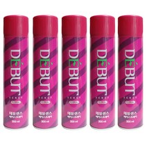 데뷰 센스 헤어 스프레이(후로랄), 5개, 300ml