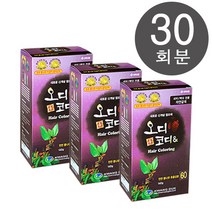 오디코디 오디코디앤 파우치형10회분-뽕나무추출물특허성분 일반염색약(새치), 자연갈색, 3박스