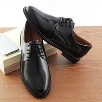 [브로그맨] 정장남자구두 남자빅사이즈구두 해군단화 남자더비슈즈3.5cm