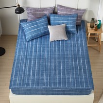 미네르 국내산 알러지케어 클래식 패드겸카페트, 블루