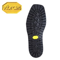 비브람 플렛 특수화 아웃솔 1220/작업화군화트레킹화, 검정색 456