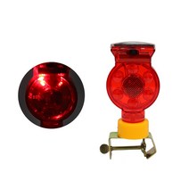 태양열 충전 현장 위험구역 표시 휀스용 경고등, 1