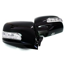 뉴스포티지 - 3WAY 카비 LED 사이드미러커버 백미러커버, 잿빛은색 S4