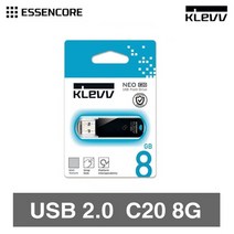 KLEVV USB 2.0 메모리 8GB USB메모리/저장장치추천/SSD추천/USB/USB추천/듀얼USB/대용량USB/USB제작/카드형USB/보조배터리추천, 단일 저장용량, 본상품선택