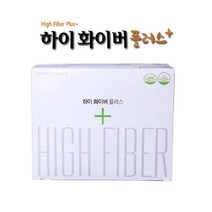 하이 화이버 플러스 차전자피 식이섬유 보충제 쾌변 유산균 분말 함유 차전차피 섬유질 가루 장운동 장청소 배변활동 보조제, 330g, 60포