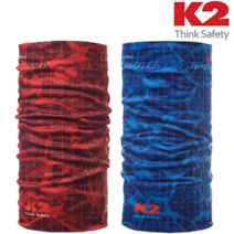K2 2018 신제품 기모 멀티스카프, 레드(Red)