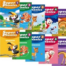 Super Phonics 슈퍼 파닉스 StudentBook + WorkBook (CD포함) 1~5 선택구매 [전10권], 슈퍼파닉스 3 (스튜던트북+워크북)