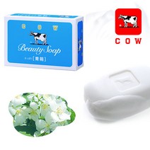Cow 국내당일배송 카우 우유비누 블루 박스 (85g), 1개